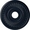 Ekena Millwork Melonie Ceiling Medallion (Fits Canopies up to 6 3/8"), 16"OD x 3 5/8"ID x 3/4"P, Midnight Dream CM16MLMDF - alternate 1